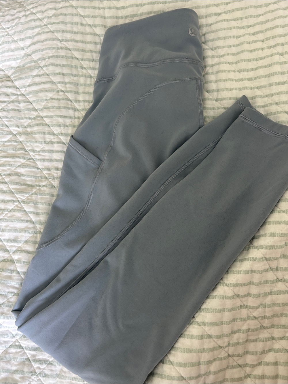 lululemon athletica Slate Gray High-Rise Leggings
